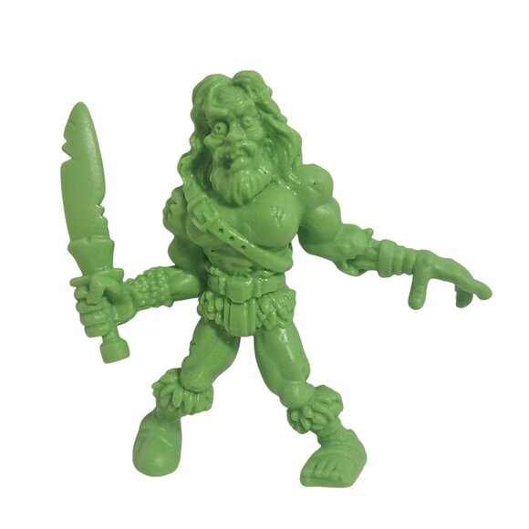 Green Pirate or Viking SLUG Zombies Figure 2015 With Knife 2" Zombie Caveman - Picture 1 of 6